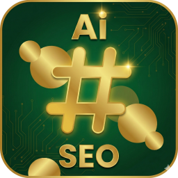 Hashtag AI Generator Icon